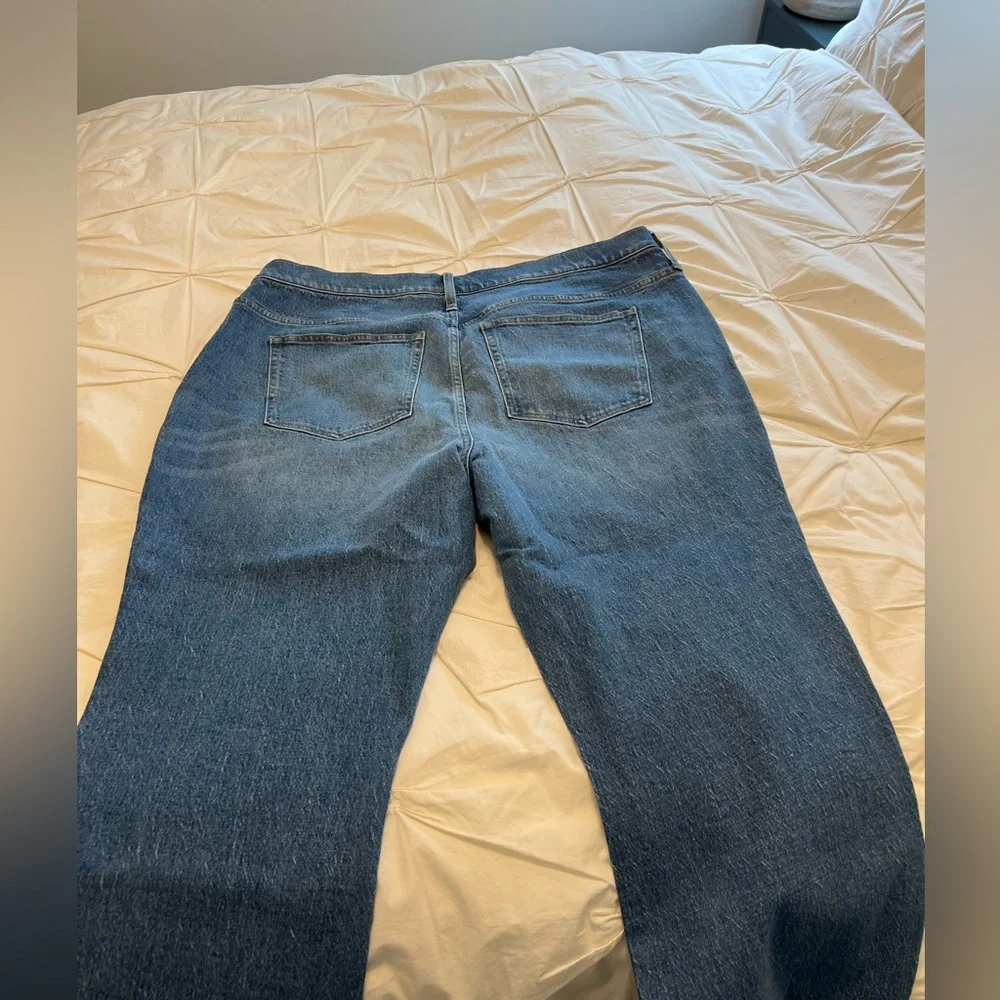 J. Crew Women’s 9” Demi Boot Crop Jeans Clyde Wash Raw Hem Size 36 - Picture 8 of 9